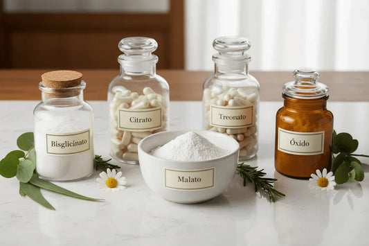 Tipos de magnesio: bisglicinato, citrato, malato, treonato y óxido - Guía El Boticario de Cartago