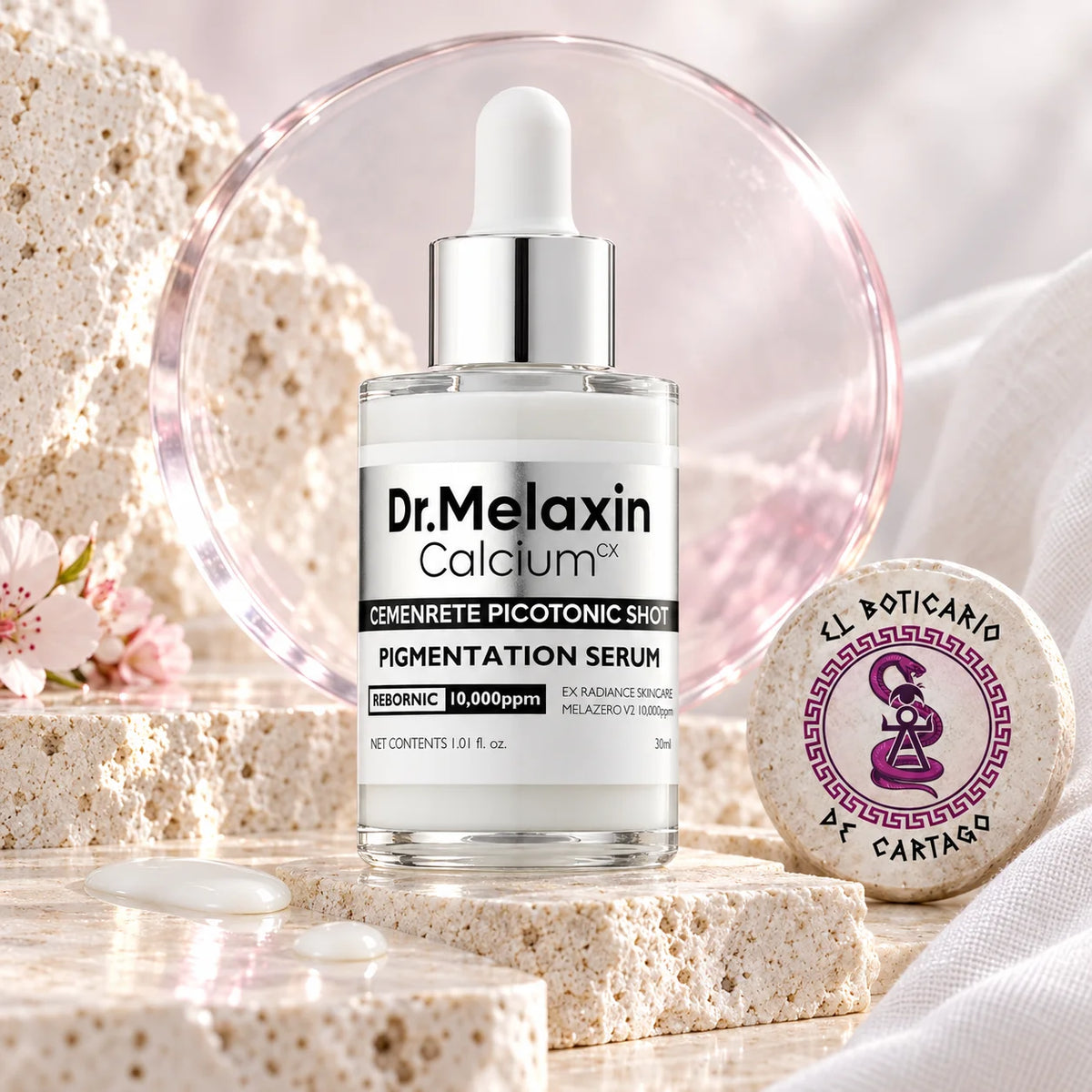 Sérum antimanchas Dr. Melaxin Calcium CX Cemenrete Picotonic Shot 30ml