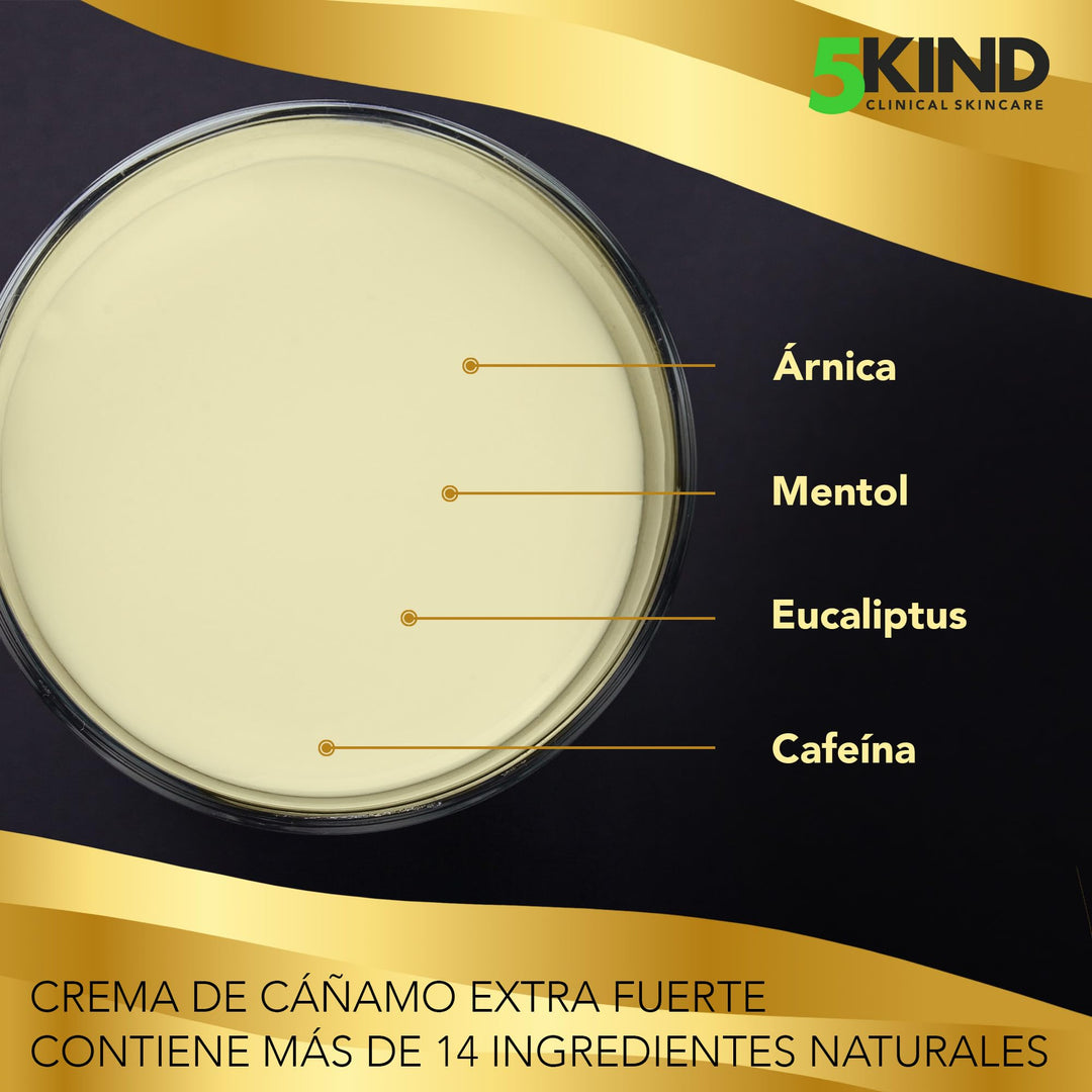 🔥 Mejor crema CBD antiinflamatoria – Alivio muscular y recuperación rápida con 5kind Clinical Skincare