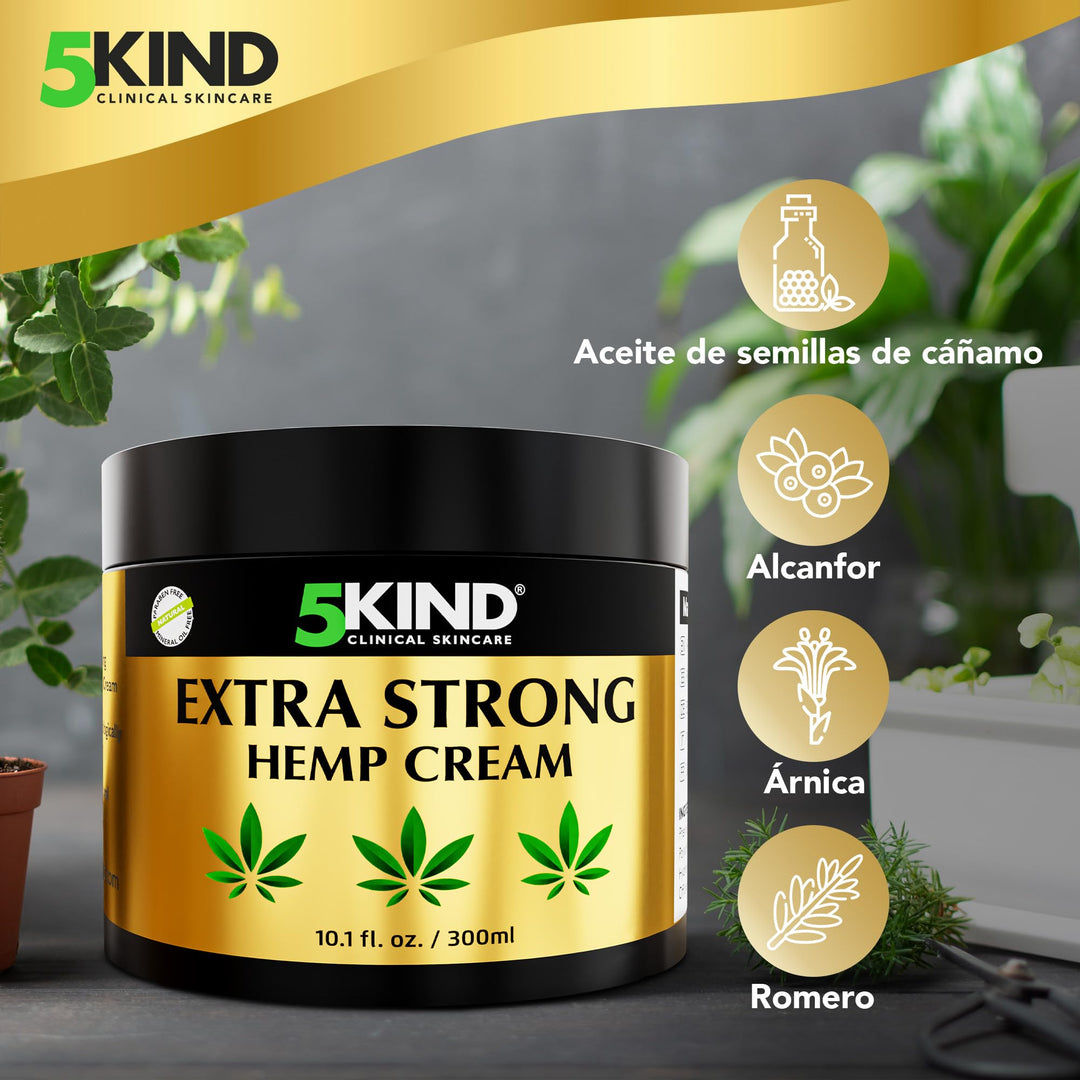 🔥 Mejor crema CBD antiinflamatoria – Alivio muscular y recuperación rápida con 5kind Clinical Skincare