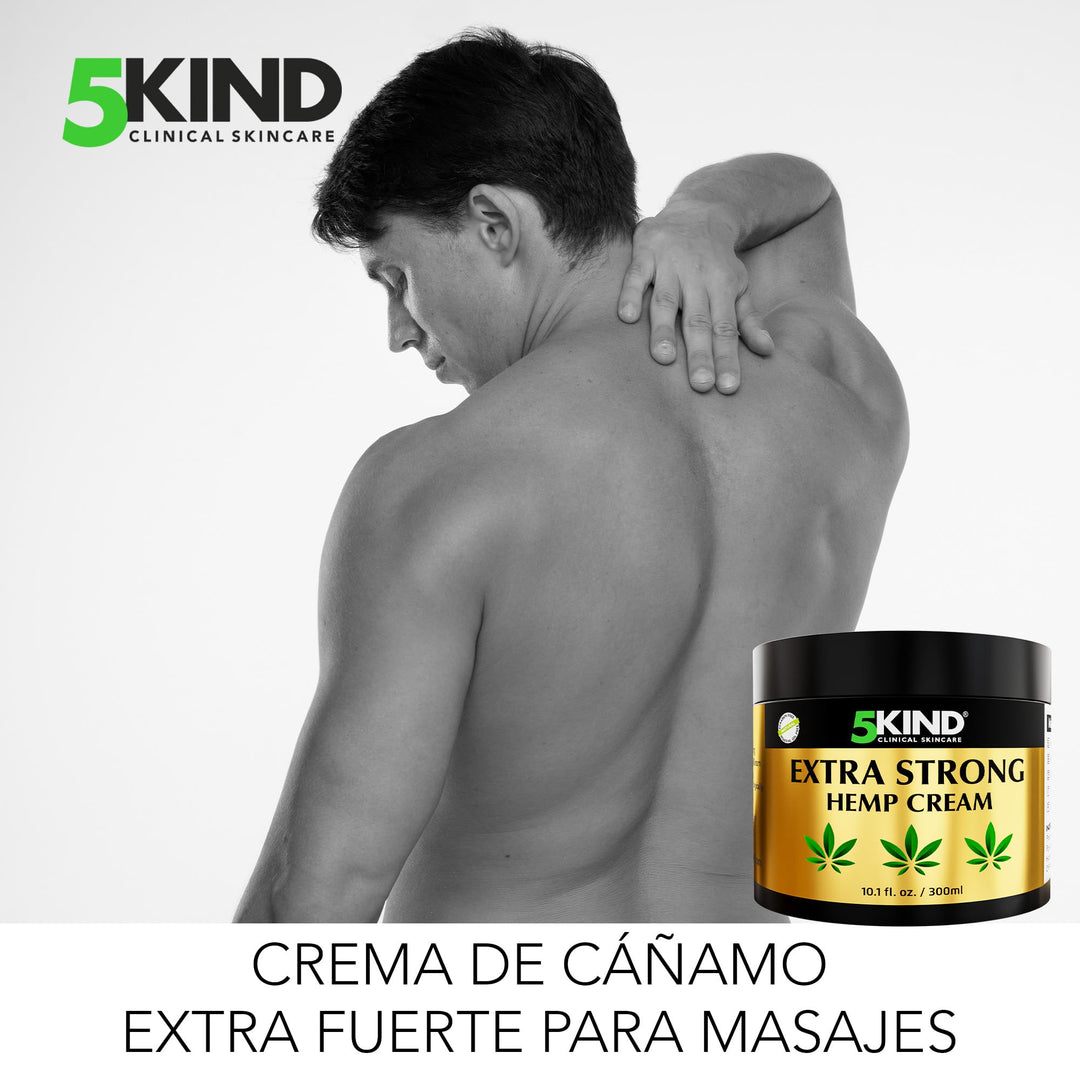 🔥 Mejor crema CBD antiinflamatoria – Alivio muscular y recuperación rápida con 5kind Clinical Skincare