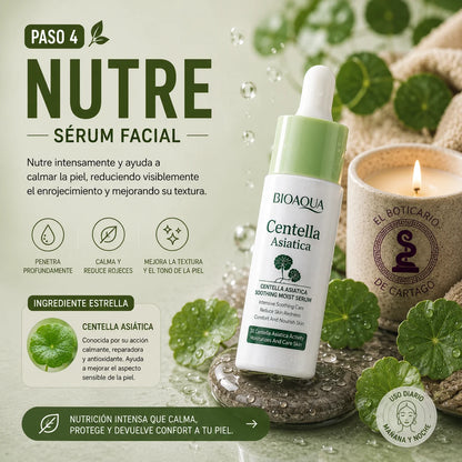Ritual Calmante de Centella – Rutina Facial Hidratante 5 Pasos