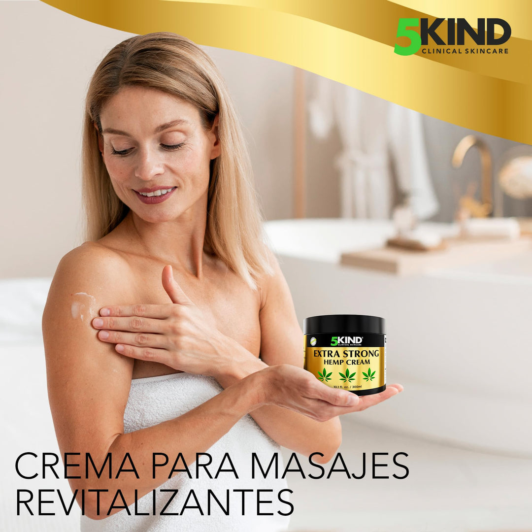 🔥 Mejor crema CBD antiinflamatoria – Alivio muscular y recuperación rápida con 5kind Clinical Skincare