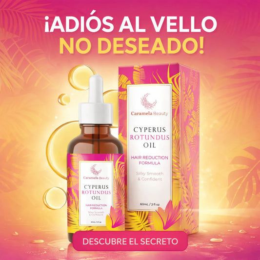 Aceite de Cyperus Rotundus Natural Caramel Beauty