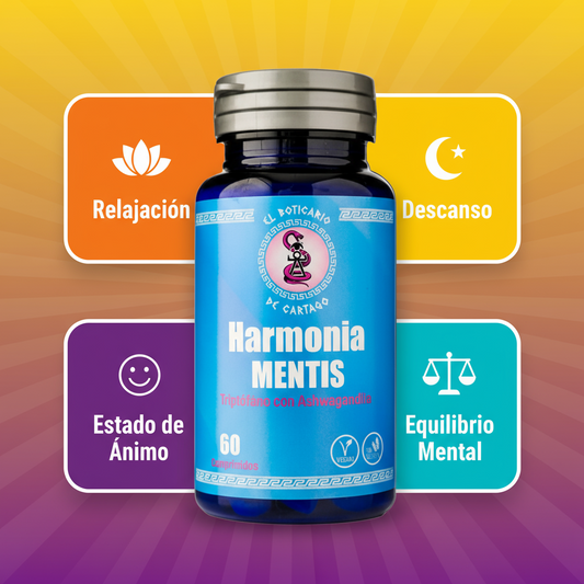 Harmonia MENTIS - Triptófano con Ashwagandha - Para equilibrio mental y emocional
