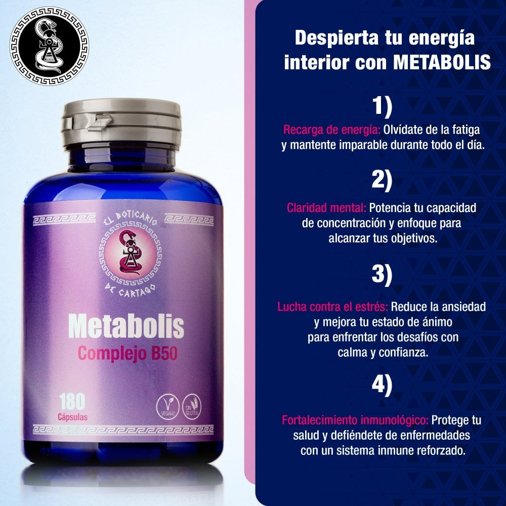 Metabolis - Complejo B50 | Despierta al gigante que llevas dentro