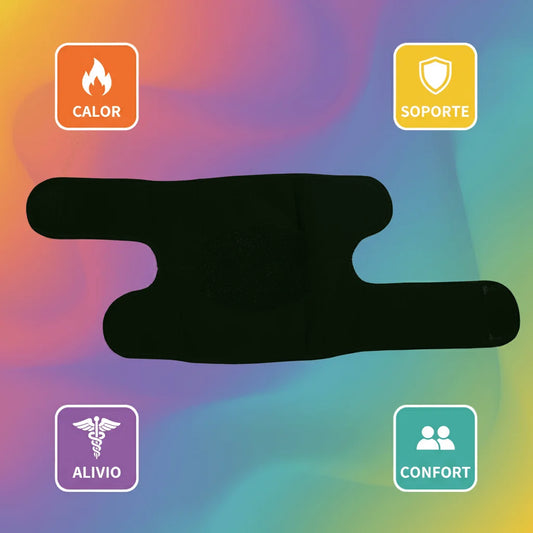 🔥 Rodilleras de Turmalina Autocalentables - Alivio Natural para tu Rodilla