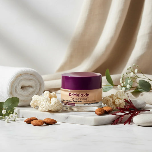 Contorno de ojos antiojeras Dr.Melaxin Cemenrete con calcio y complejo Rebornic - Crema para ojeras y líneas finas