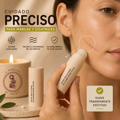 Stick Reparador de Cicatrices con silicona médica – acción localizada para marcas e imperfecciones