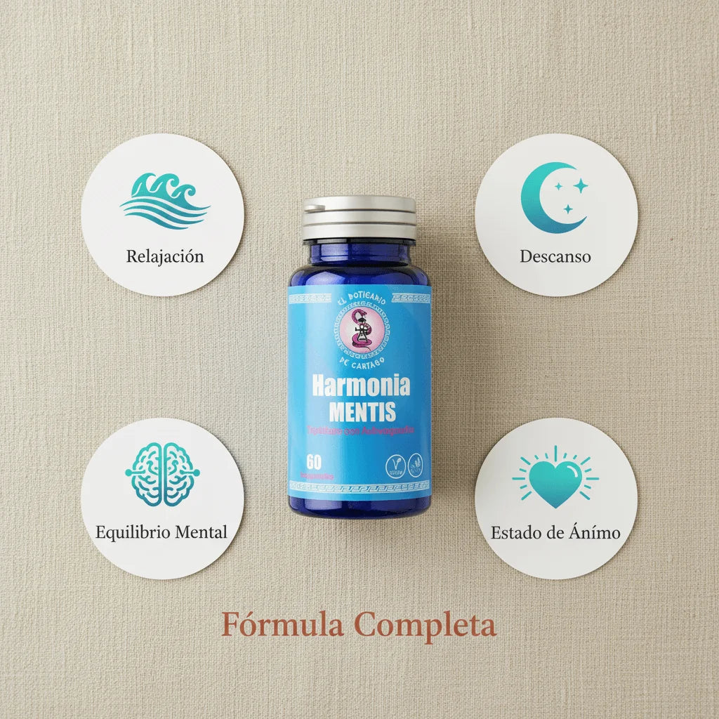 Beneficios del Harmonia MENTIS: relajación, descanso, equilibrio mental y estado de ánimo