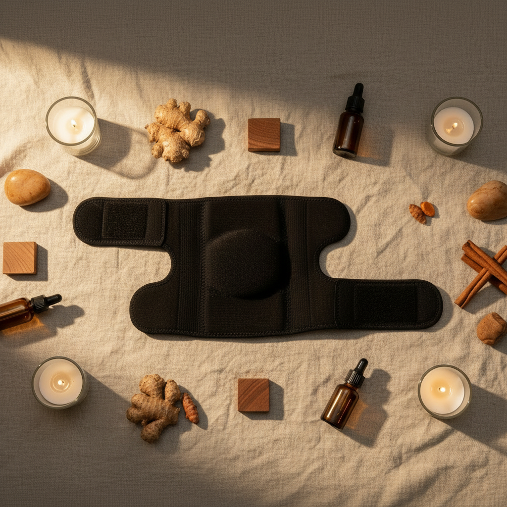 🔥 Rodilleras de Turmalina Autocalentables - Alivio Natural para tu Rodilla