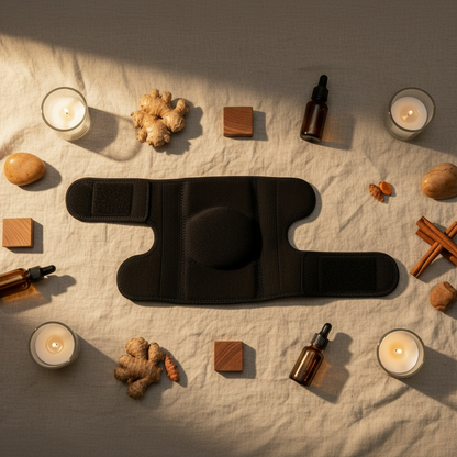 🔥 Rodilleras de Turmalina Autocalentables - Alivio Natural para tu Rodilla