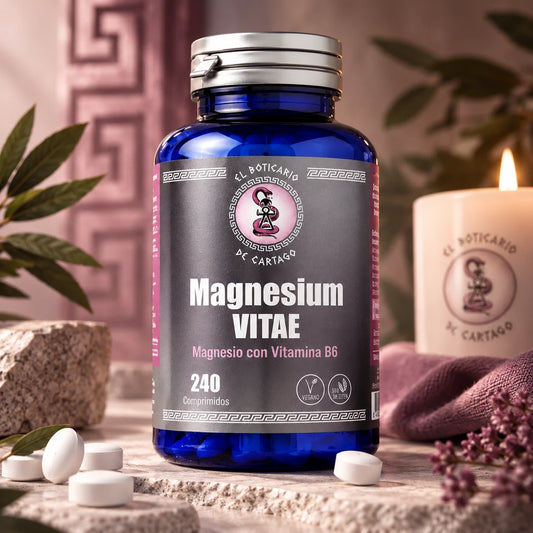 Magnesium Vitae con magnesio y vitamina B6, envase de 240 comprimidos