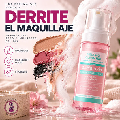 Dr. Melaxin Melting Cleanser espuma para retirar maquillaje y protector solar