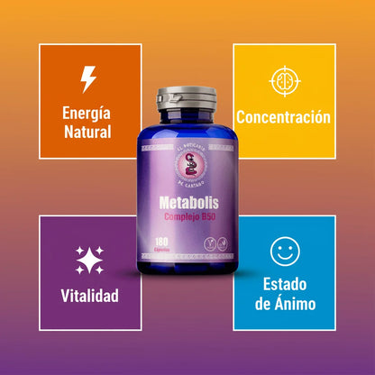 Metabolis - Complejo B50: Desbloquea tu energía y bienestar