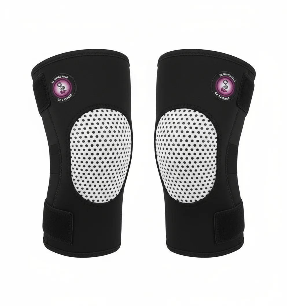 🔥 Rodilleras de Turmalina Autocalentables - Alivio Natural para tu Rodilla
